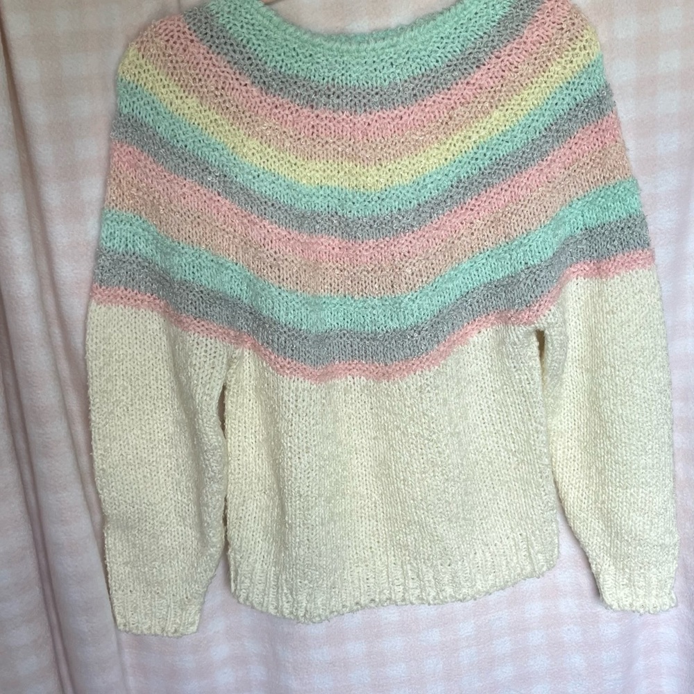 Rainbow sweater